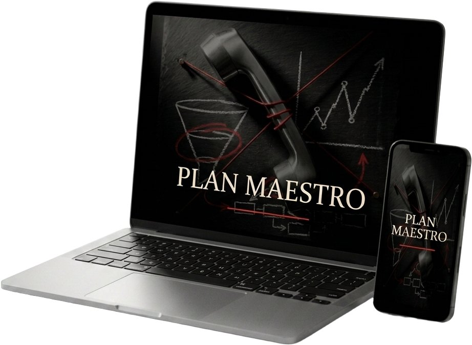Plan Maestro en laptop y celular